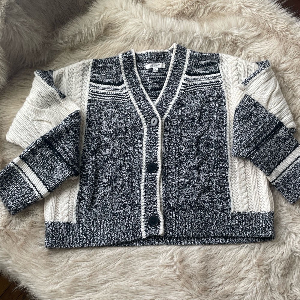 Madewell Patchwork Cardigan - Picture 6 of 9